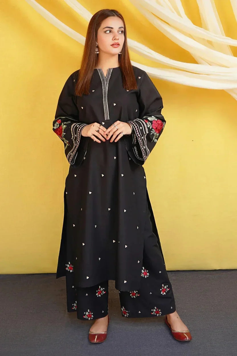 BEST SELLING Black 2PC DRESS