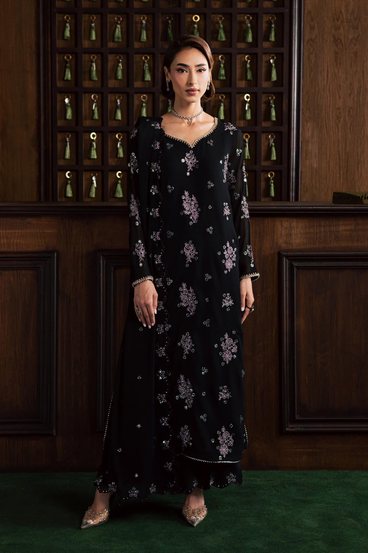 Reef 3-Piece Festive Luxury Formal Embroidered Suit