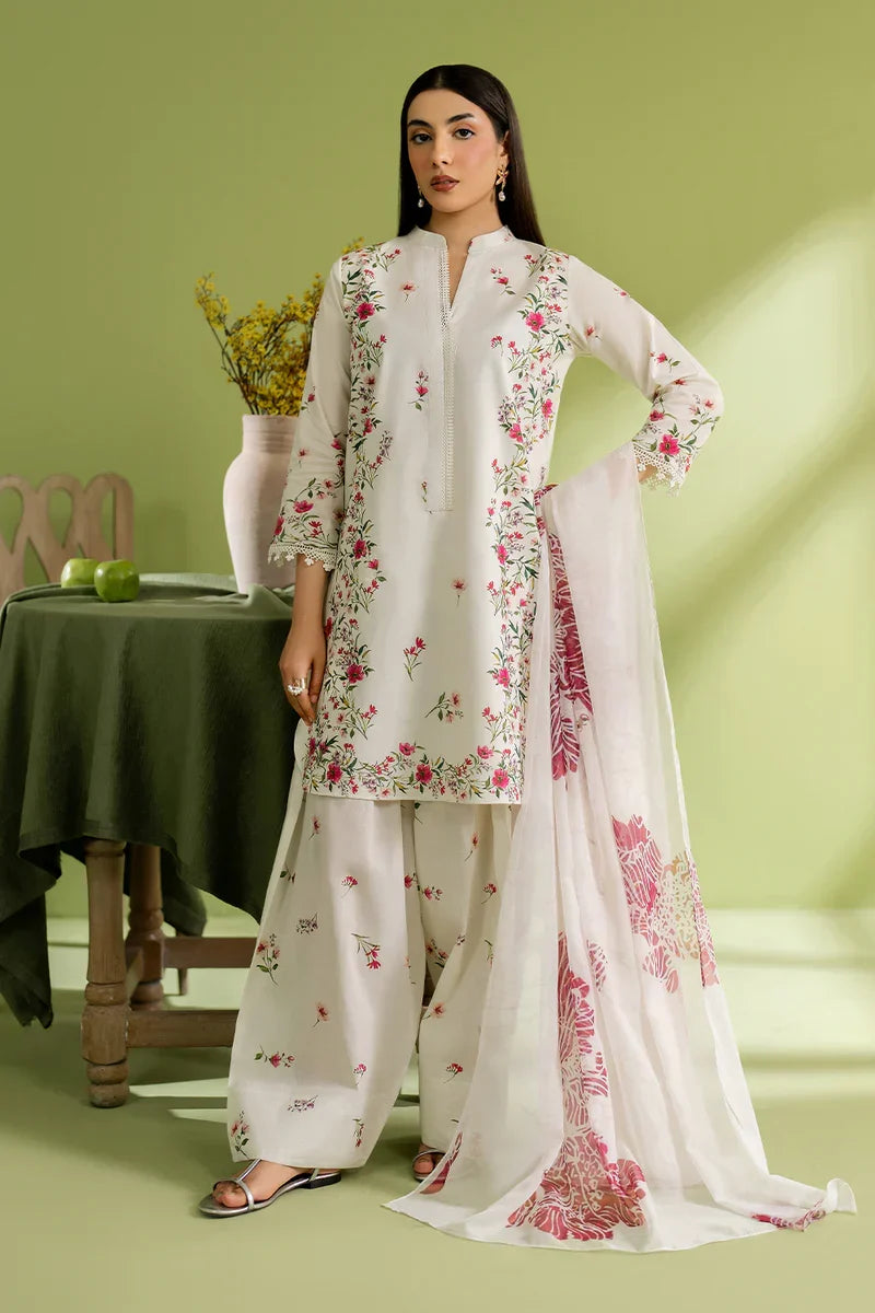Summer Best Selling Printed Cambric Dress